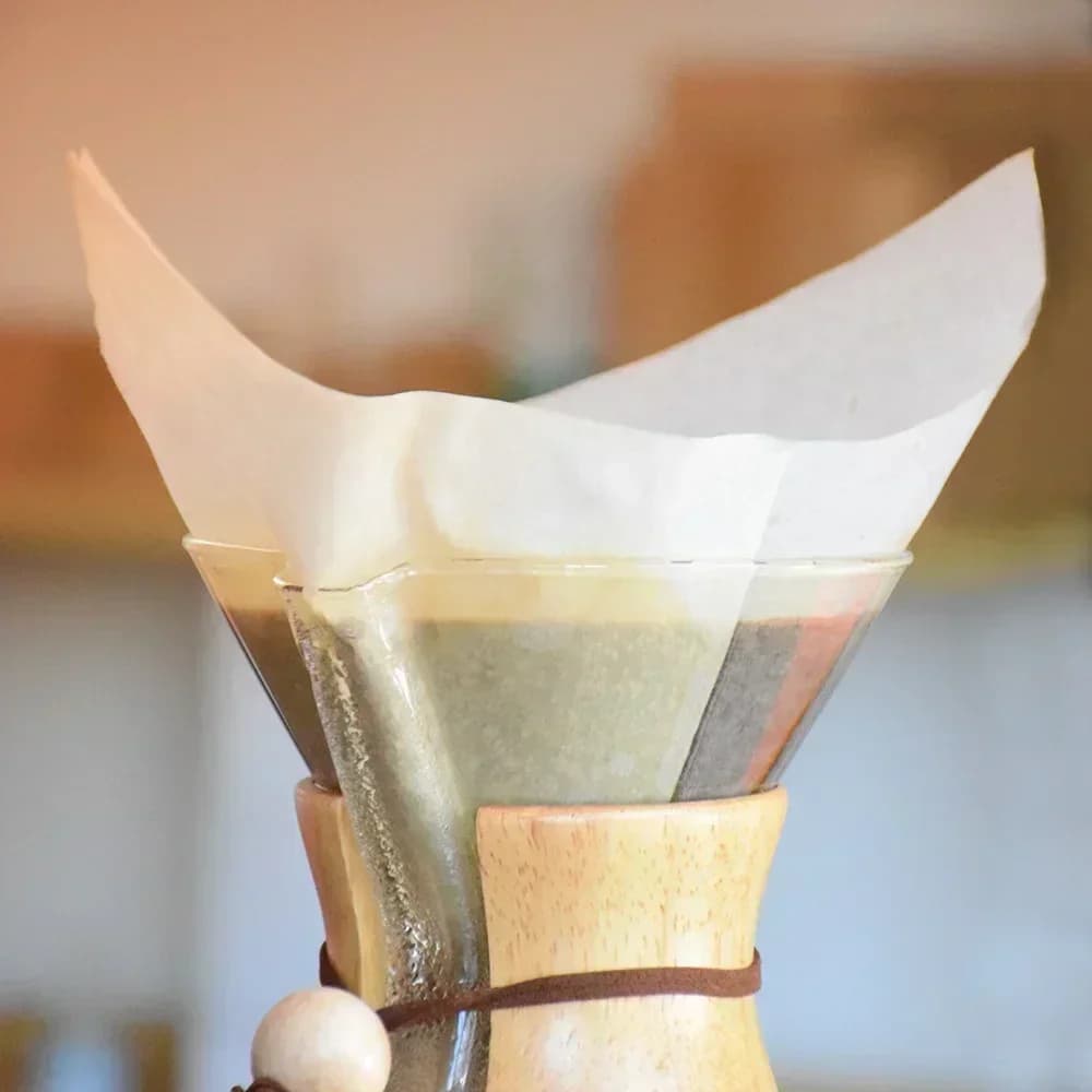 40/100-pack V60 Kaffefilter – Oblekta koniska filter för pour-over