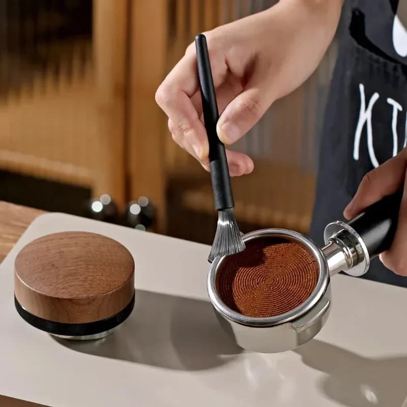 Rengöringsset för kaffemaskin och kaffekvarn | Borste och dammblåsare