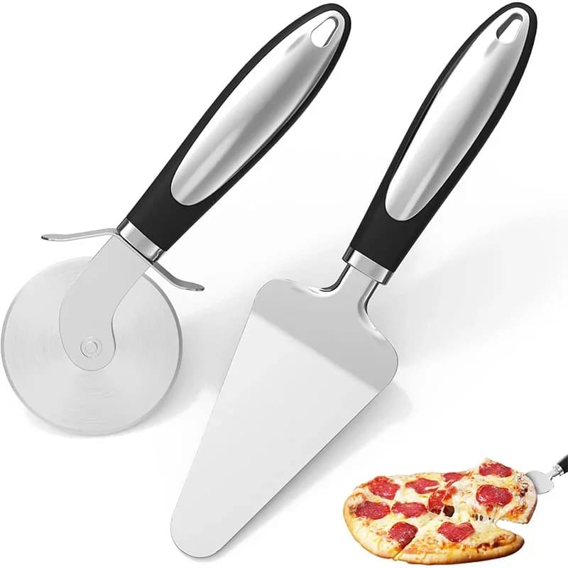 Pizzaskärare i rostfritt stål – professionellt pizzahjul