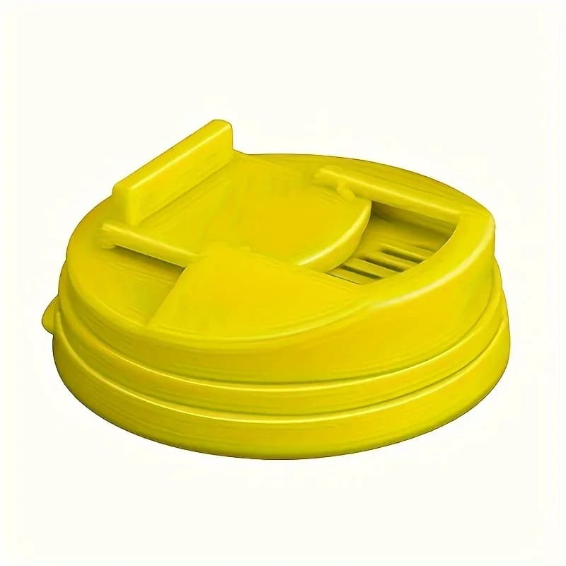 Återanvändbara lock för dryckesburkar, läckagesäkra, 3/6-pack