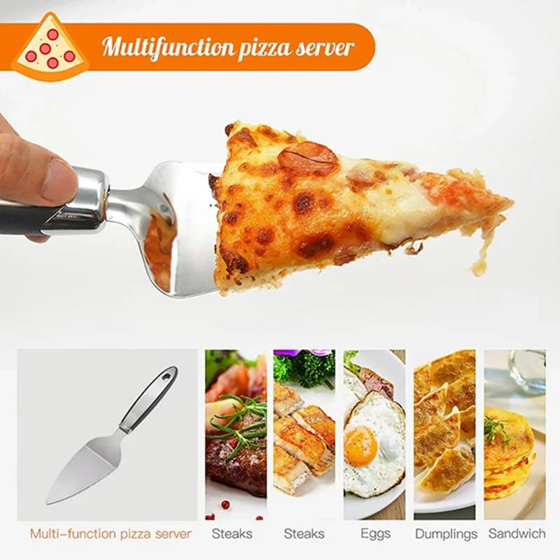 Pizzaskärare i rostfritt stål – professionellt pizzahjul