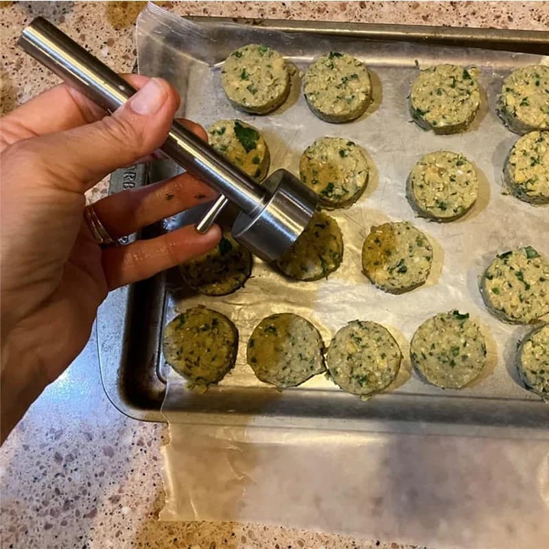 Falafelskopa i rostfritt stål – professionell falafelform