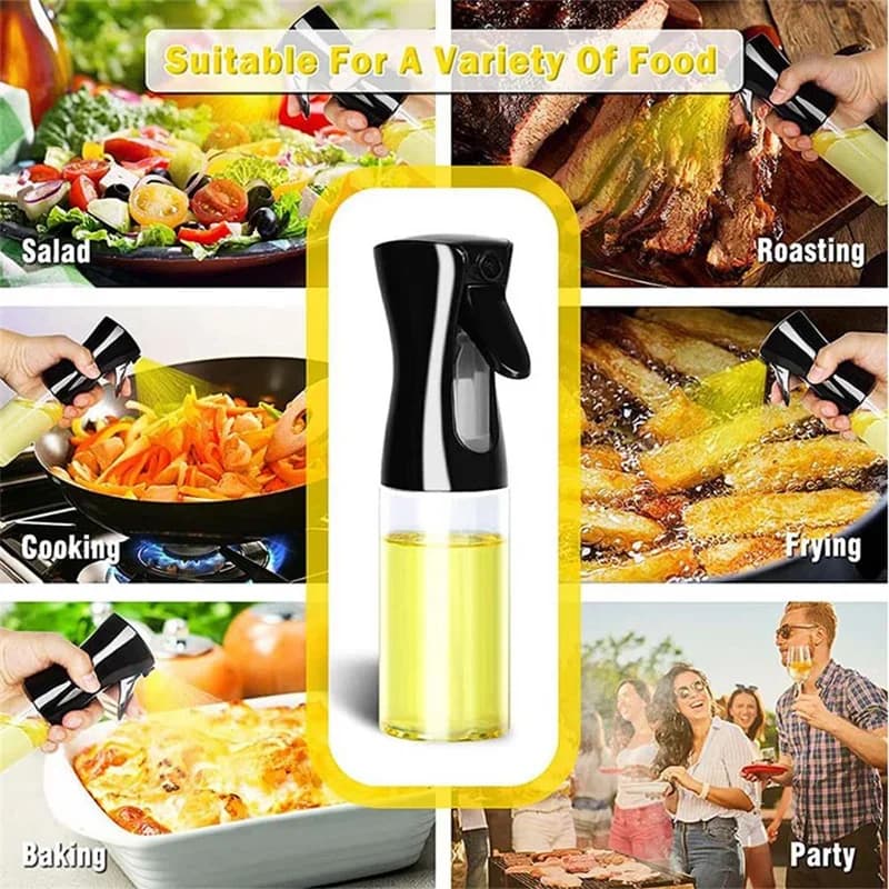 Oljesprayflaska för Matlagning & Airfryer, 100–500 ml