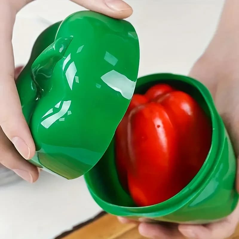 Förvaringsburk för grönsaker – tätslutande behållare för lök, vitlök och paprika
