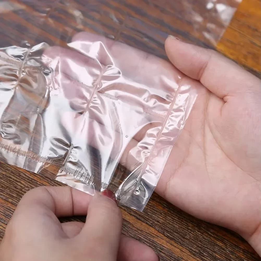 Engångsispåsar för Iskuber, 10–100-pack